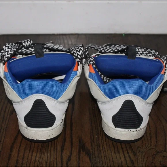 Lanvin Curb Sneakers 'White Blue Orange' - Picture 5 of 5